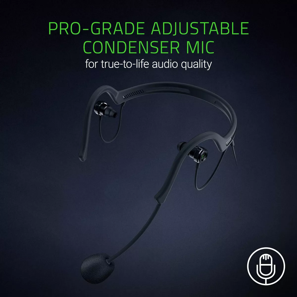 Razer Ifrit In-Ear Streaming Headset with Microphone - USB Audio Enhancer