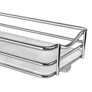 Lynk Professional Slide Out Spice Rack Upper Cabinet Organizer- 4