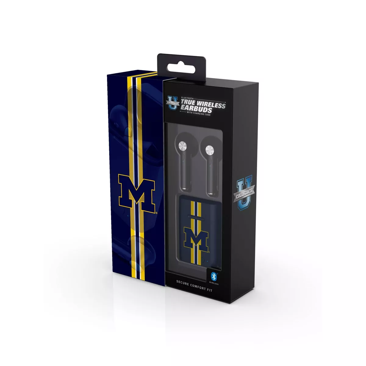 NCAA Michigan Wolverines True Wireless Bluetooth Stem Earbuds