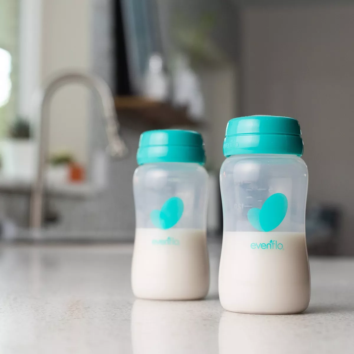 Evenflo Advanced Breast Milk Collection Bottles 5oz, 6ct