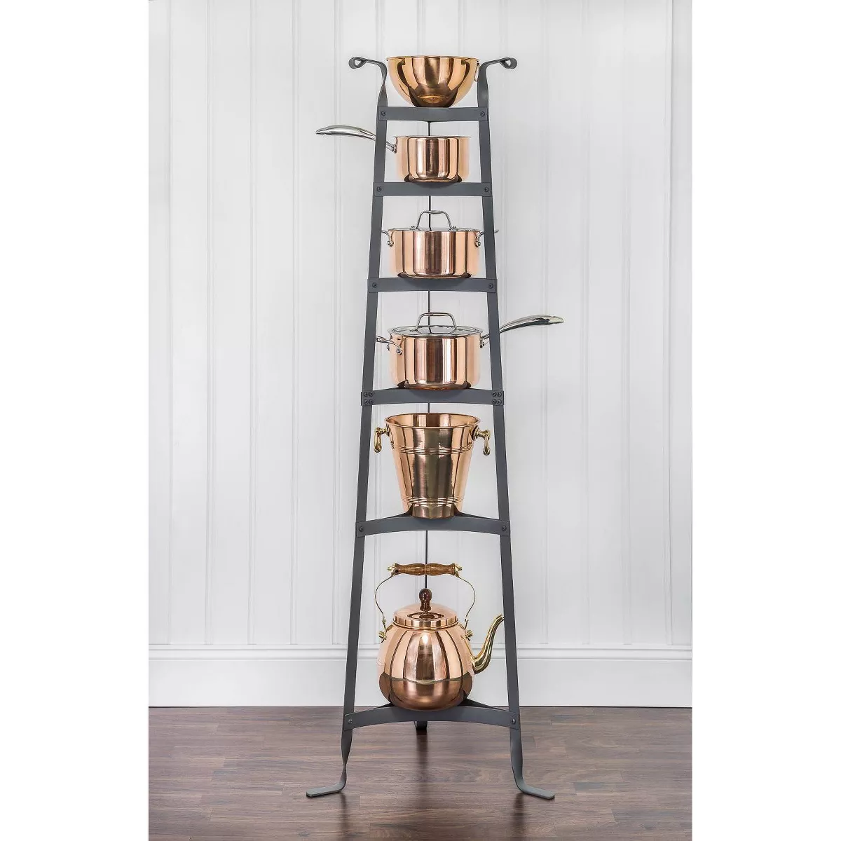 Old Dutch International Graphite Six Shelf Cookware Stand