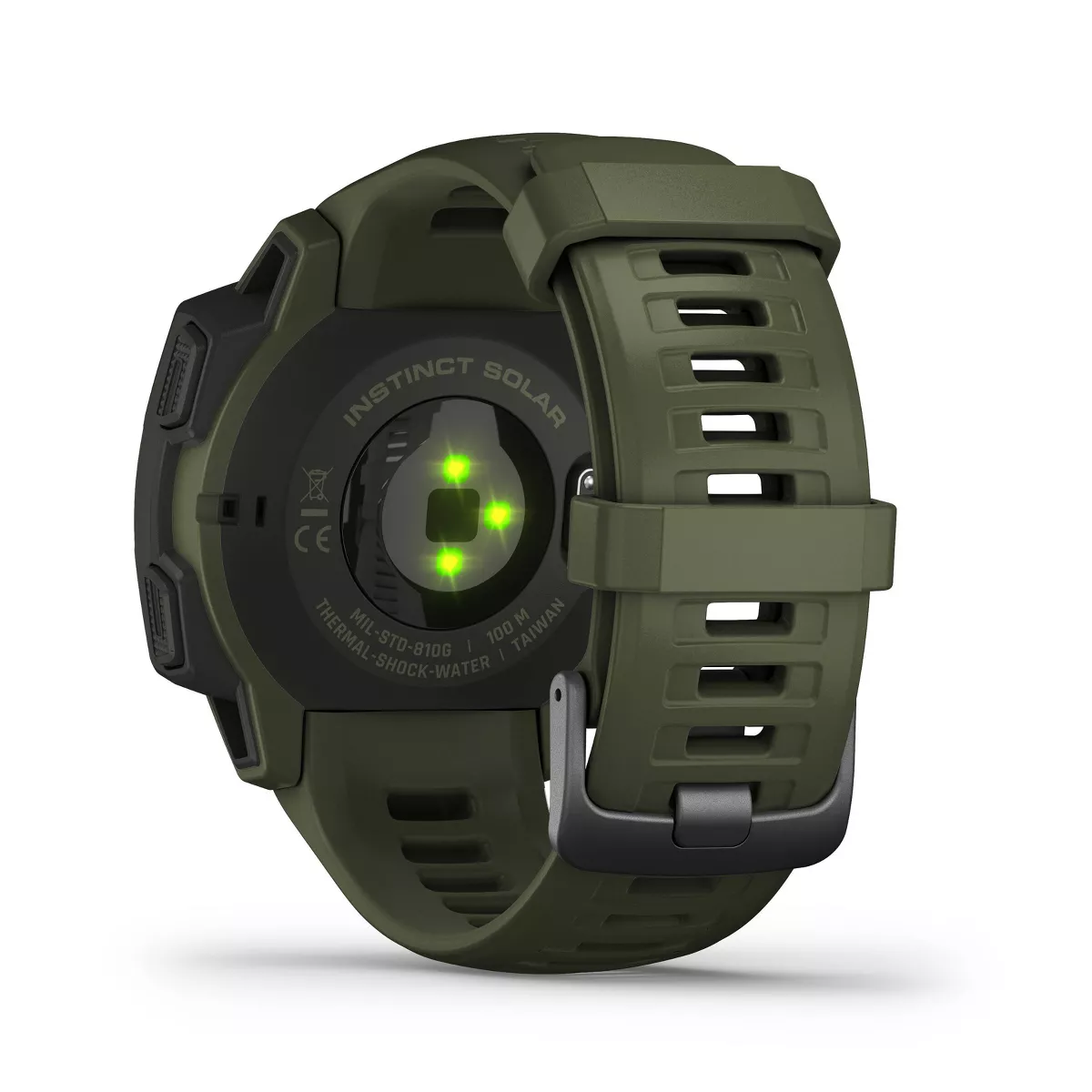 Garmin Instinct Solar Tactical Moss Rugged GPS Smartwatch with Solar Charging
