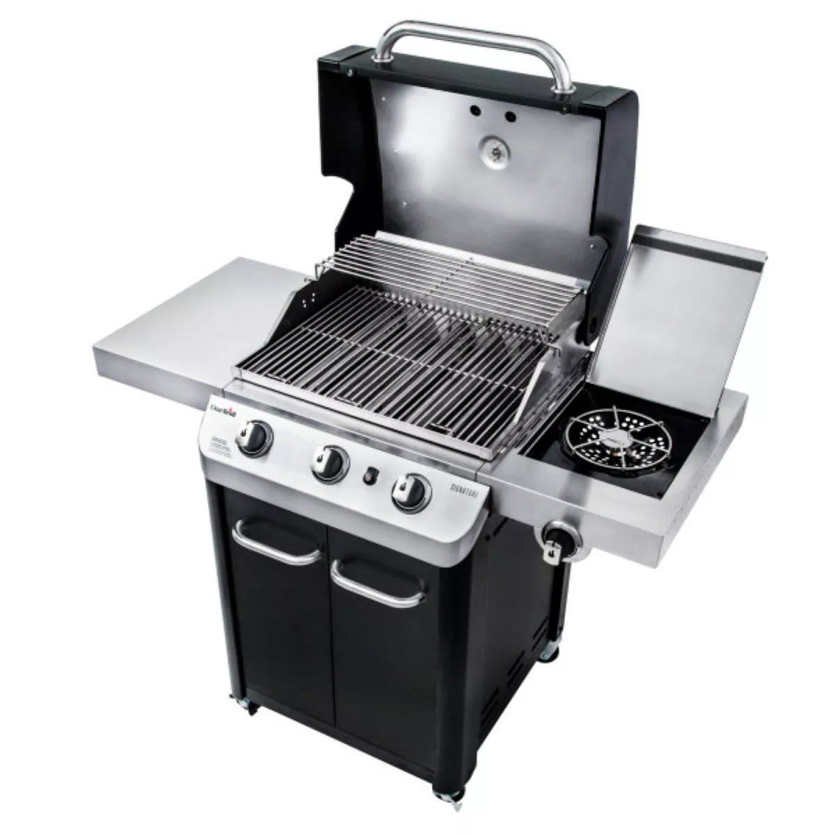 Char-Broil 3-Burner Gas Grill #463348017 - Black