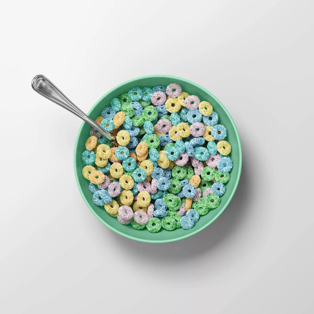 37oz Plastic Cereal Bowl Green - Room Essentials™