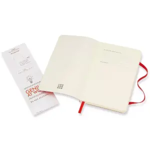 Moleskine Pocket, Dotted, Scarlet Red, Soft 854627