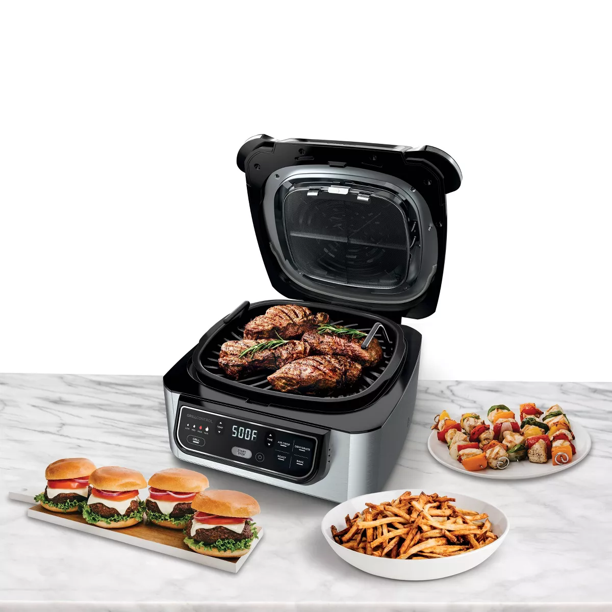 Ninja Foodi 4qt 5-in-1 Indoor Grill and Air Fryer - AG301