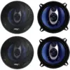 PYLE PL53BL 5.25" 400W 3-Way Car Audio Triaxial Speakers Stereo TWO PAIRS