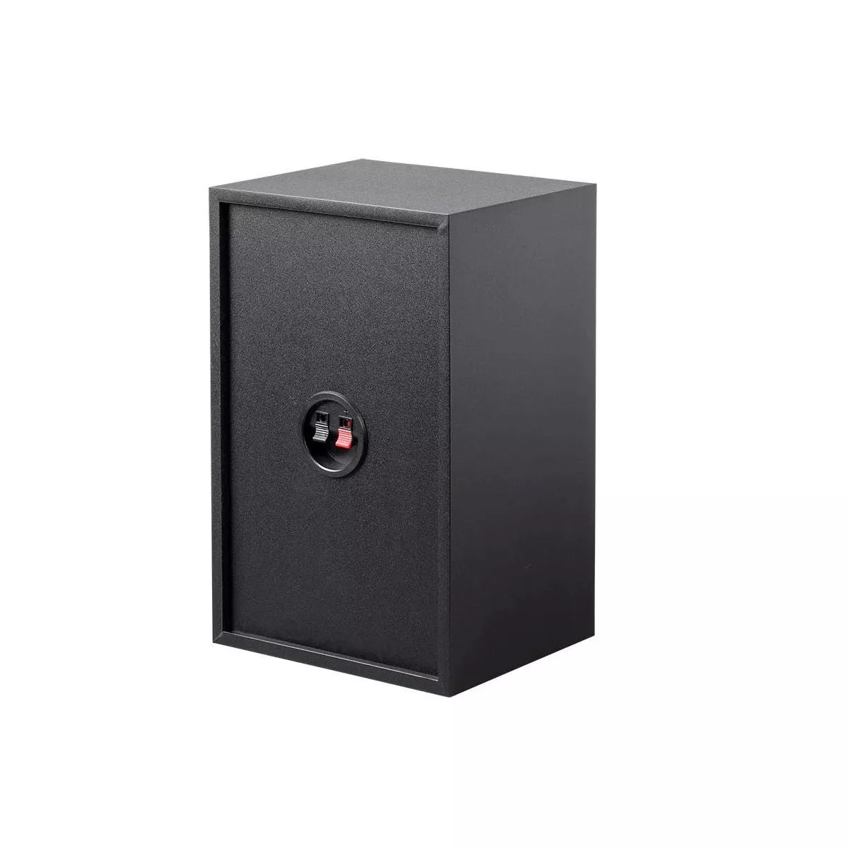 Monoprice 6.5in and Ribbon Tweeter 2-Way Bookshelf Speakers (Pair) Black