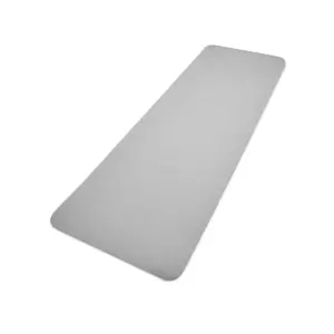 Adidas ADYG-10100GR Universal Exercise Roll Up Slip Resistant Fitness Pilates and Yoga Mat, 8mm Thick, Grey