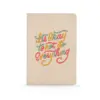 Hard Cover Casebound Suede Journal It's Okay to Not - Denik