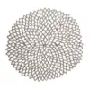 4pk Pressed Dahlia Placemats Gunmetal - Chilewich
