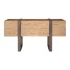 60" Kyoga Sideboard Brown - Safavieh