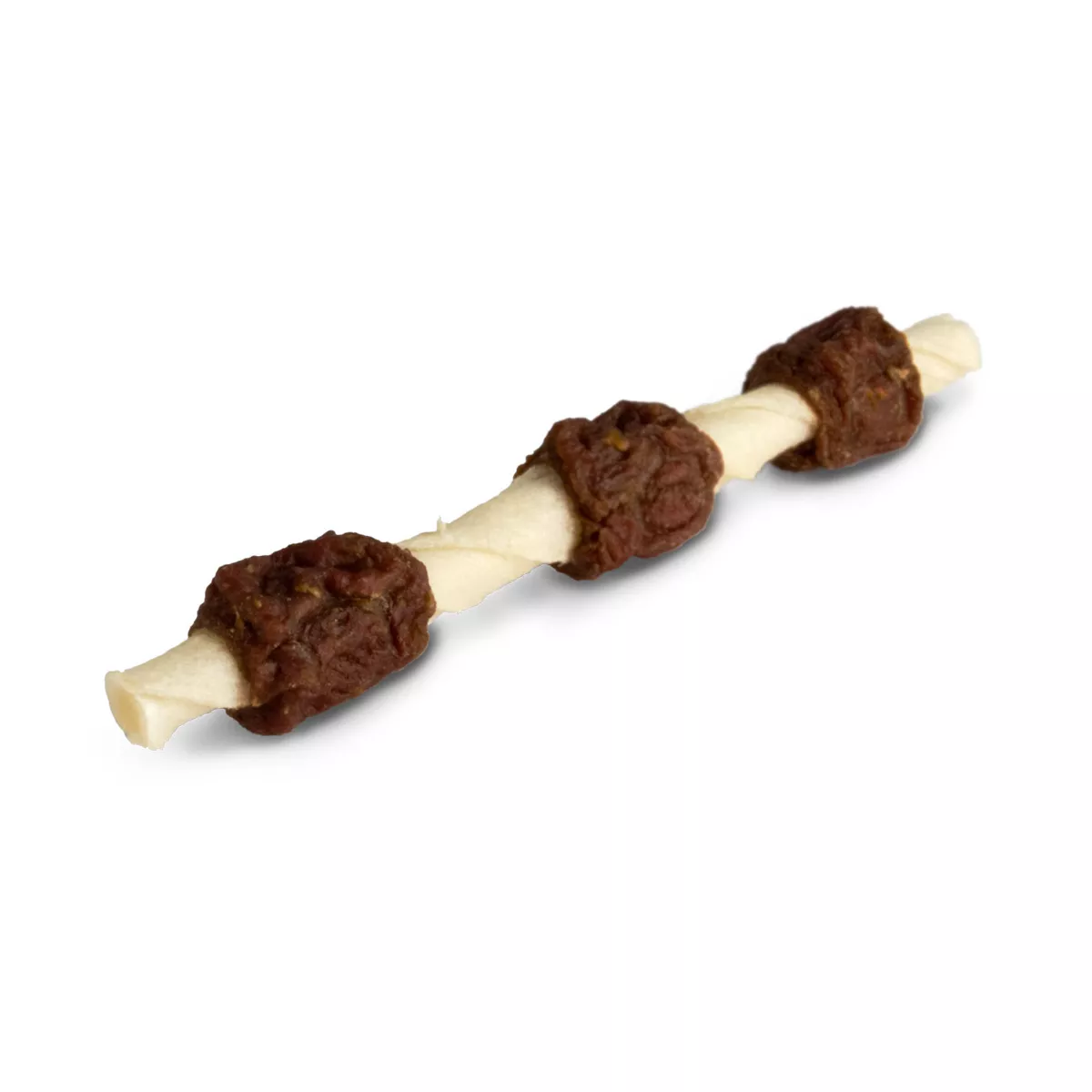 Buffalo Range Jerky Kabobs Hickory Smoked Flavor Rawhide Chew Dog Treats - 18ct
