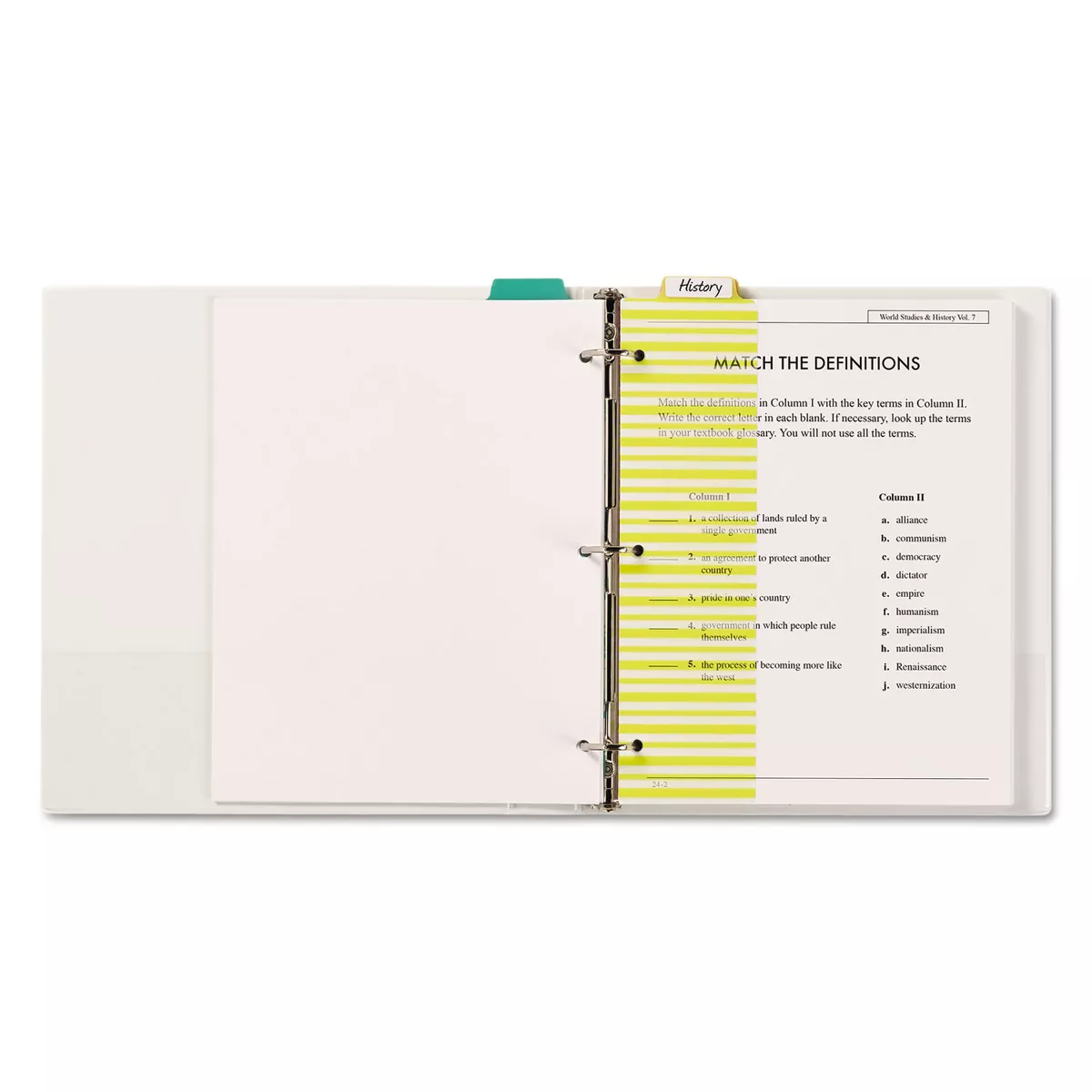 Avery Tabbed Snap-In Bookmark Plastic Dividers Assorted Prints 5-Tab 3 x 11 1/2 24909