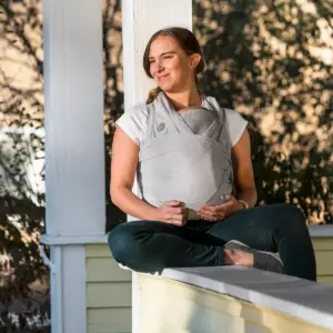 Boppy ComfyHug Hybrid Newborn Carrier - Frost