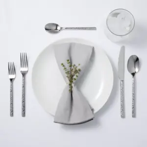 20pc Stainless Steel Marsio Hammered Silverware Set - Project 62™