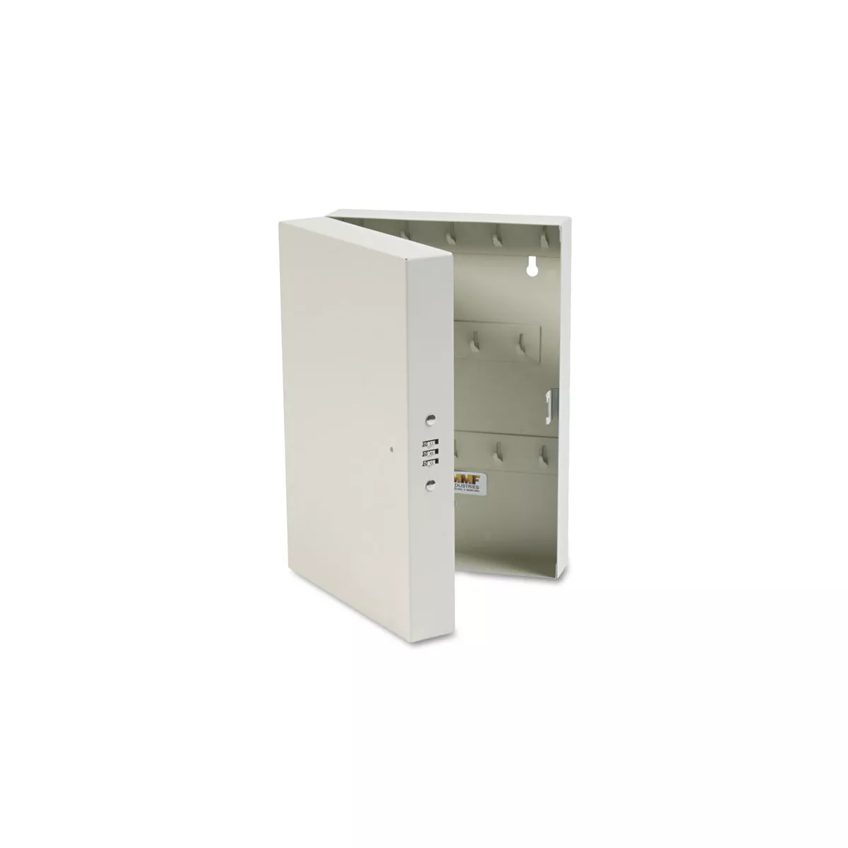 SteelMaster Hook-Style Key Cabinet 28-Key Steel Putty 7-3/4"w x 3-1/4"d x 11-1/2"h 201202889
