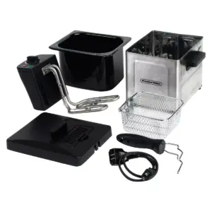 Proctor Silex 1.6qt Professional Deep Fryer - Stainless Steel 35041