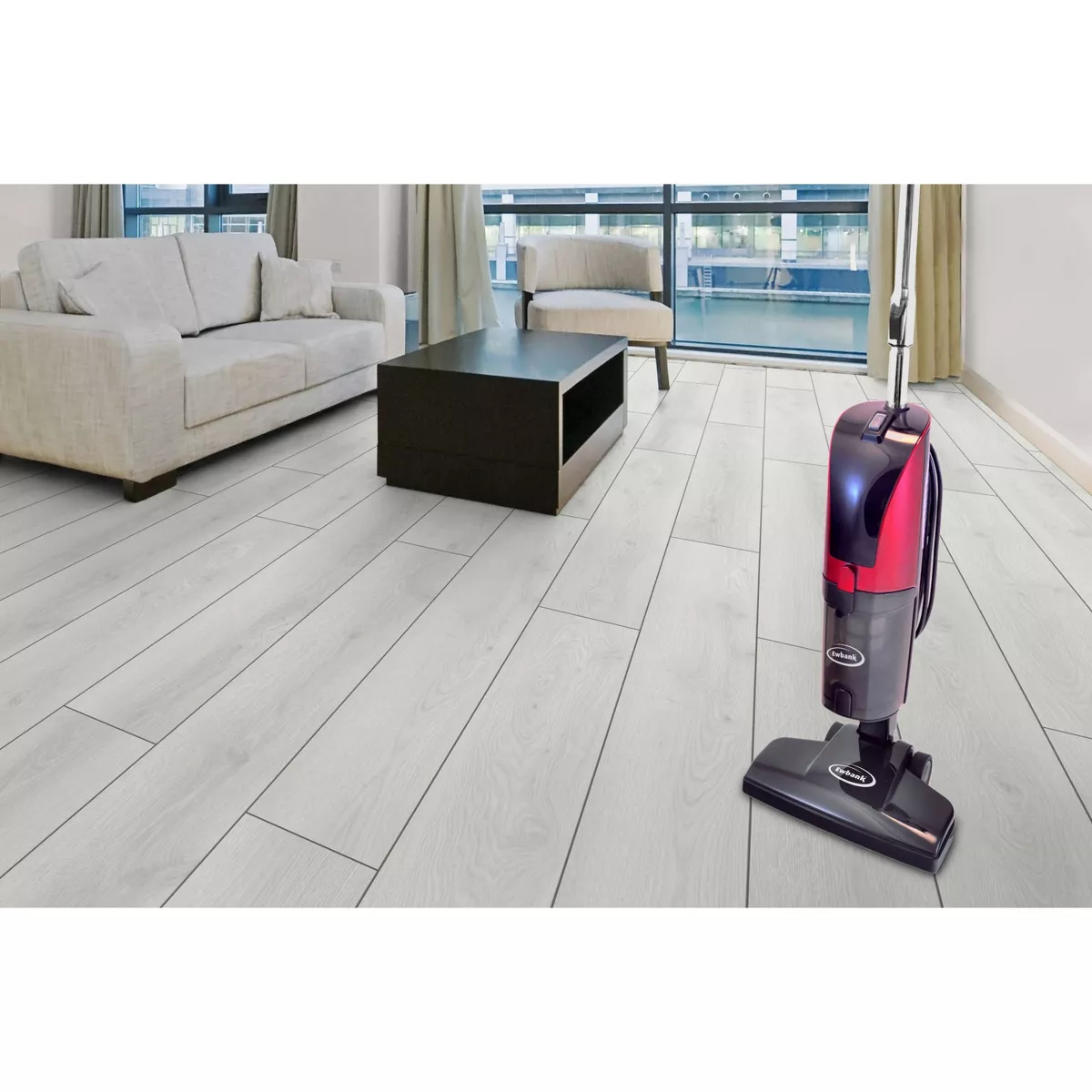 Ewbank 3-in-1 Multi-Use Floor Polisher, Scrubber & Vacuum Cleaner - EPV1100