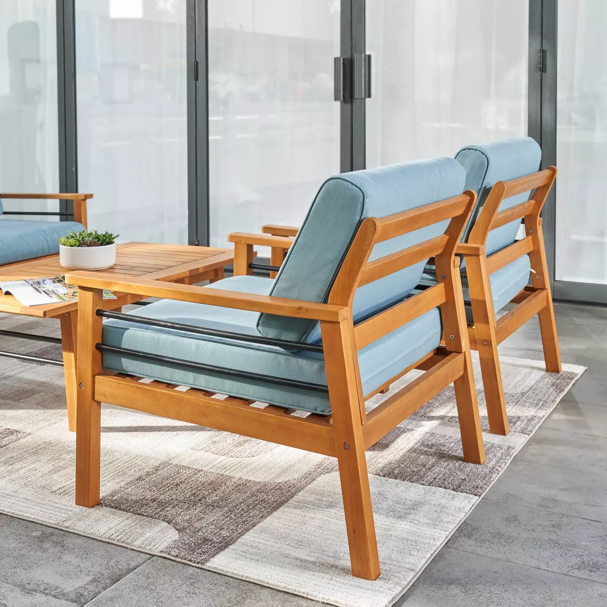 Gloucester 4pc Patio Sofa Set - Vifah