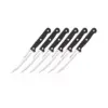 Ginsu Kiso Dishwasher Safe 6pc Steak Knife Set Black