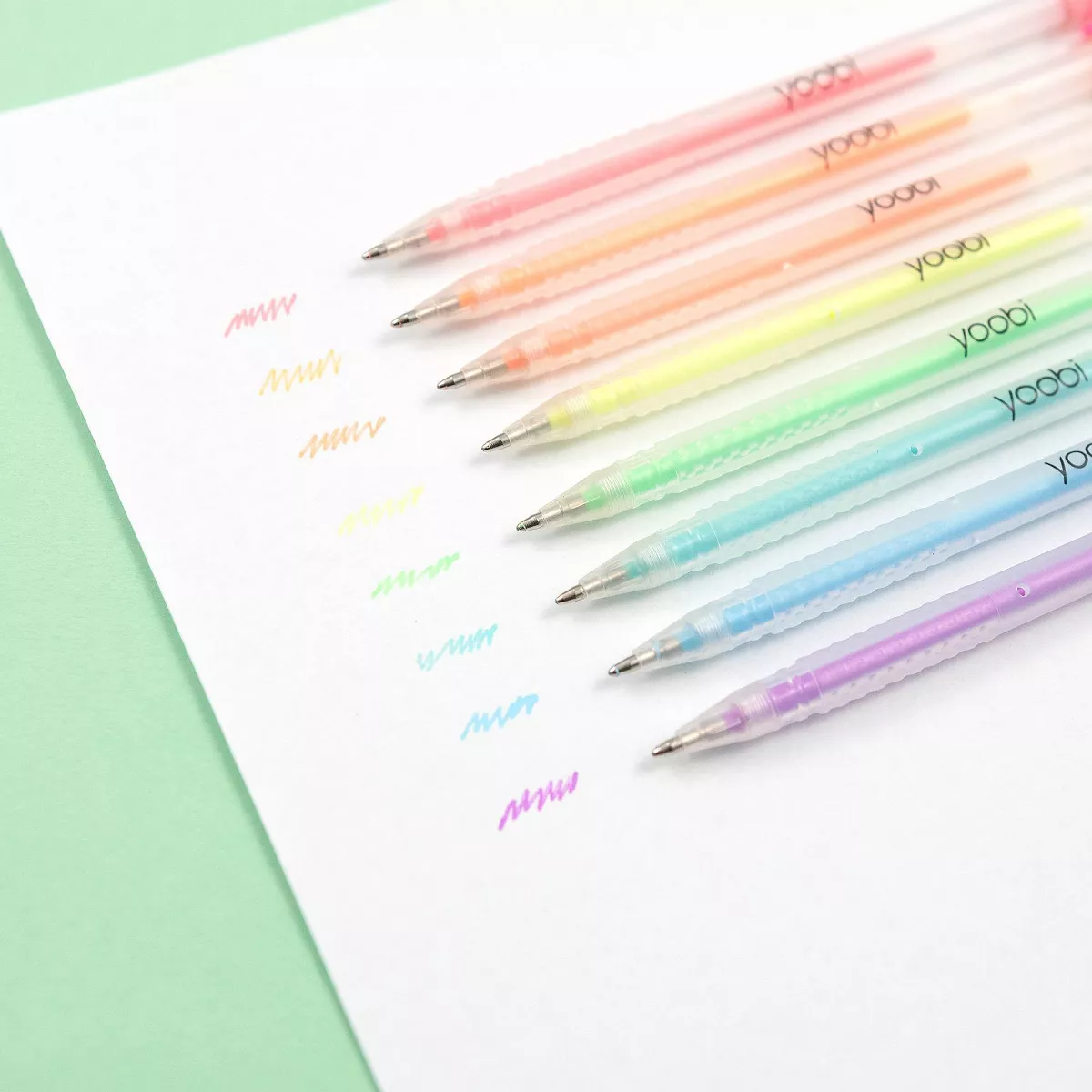 50ct Gel Pens Medium Assorted Colors - Yoobi™