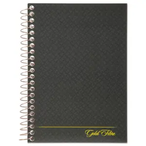 Ampad Gold Fibre Personal Notebook College/Medium 5 x 7 Grey Cover 100 Sheets 20803