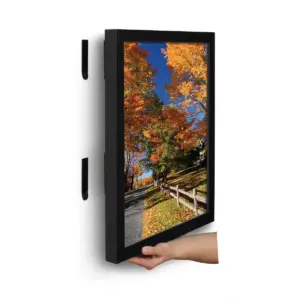 Command 4 Sets Large Sized Picture Hanging Strips Black