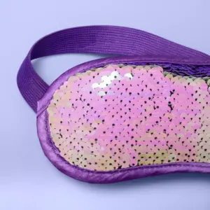 Sleep Mask with Sequins - More Than Magic™ Purple