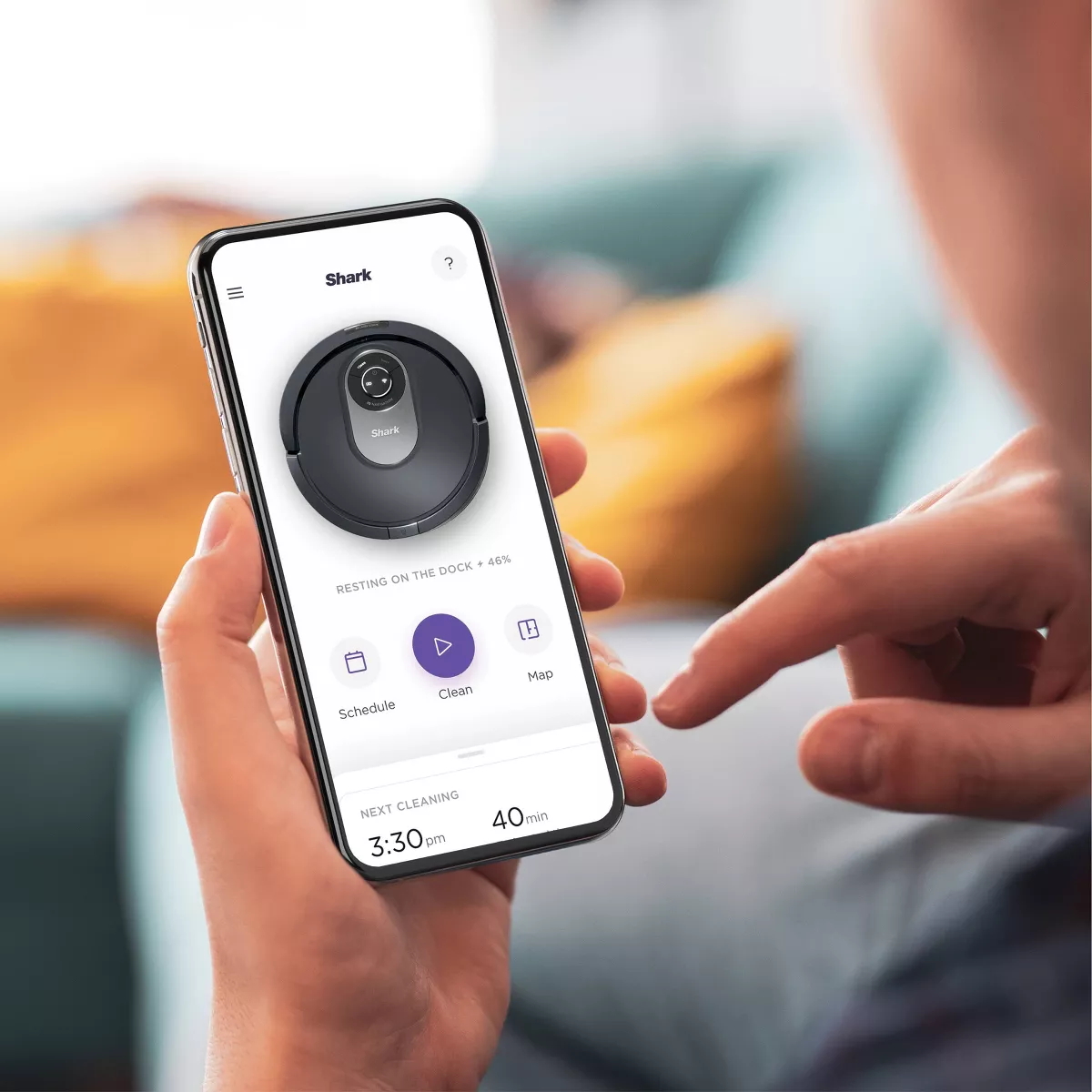 Shark AI Wi-Fi Connected Robot Vacuum with Advanced Navigation -RV2011