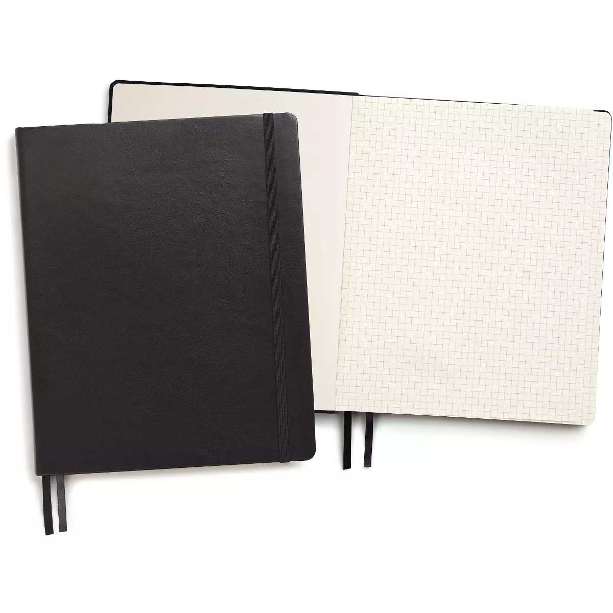 TRU RED Large Flexible Cover Graph Journal, Blk TR54775
