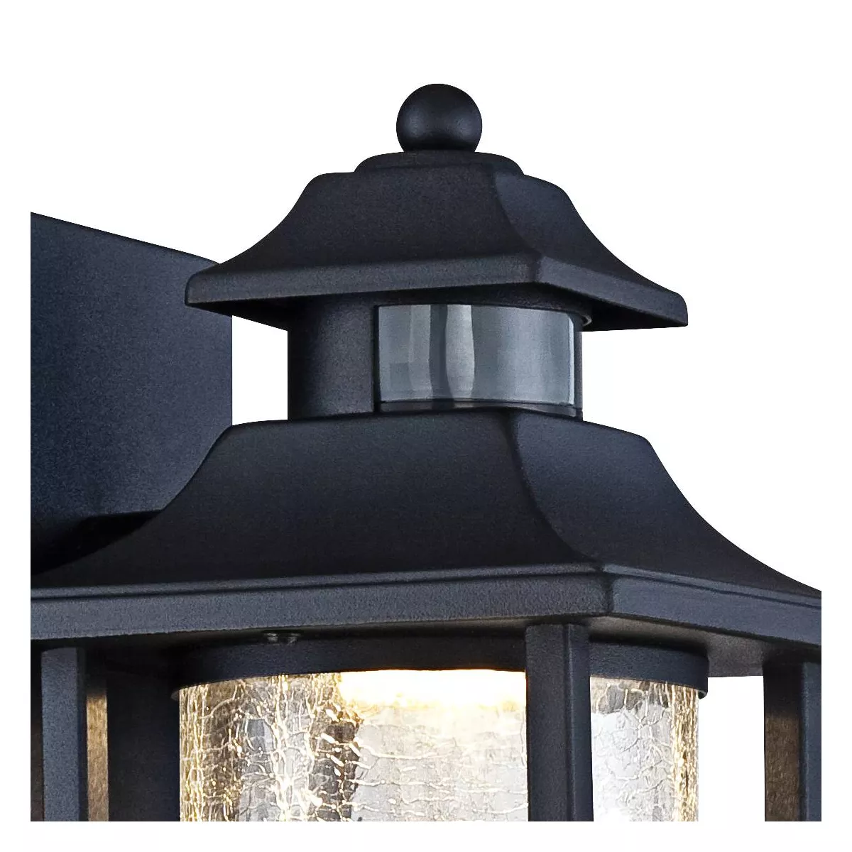 John Timberland Outdoor Wall Light Fixture LED Black Lantern 11 1/2