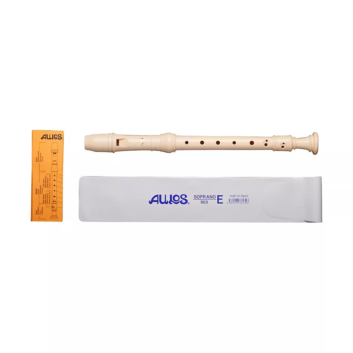 Aulos Three Piece Soprano Recorder