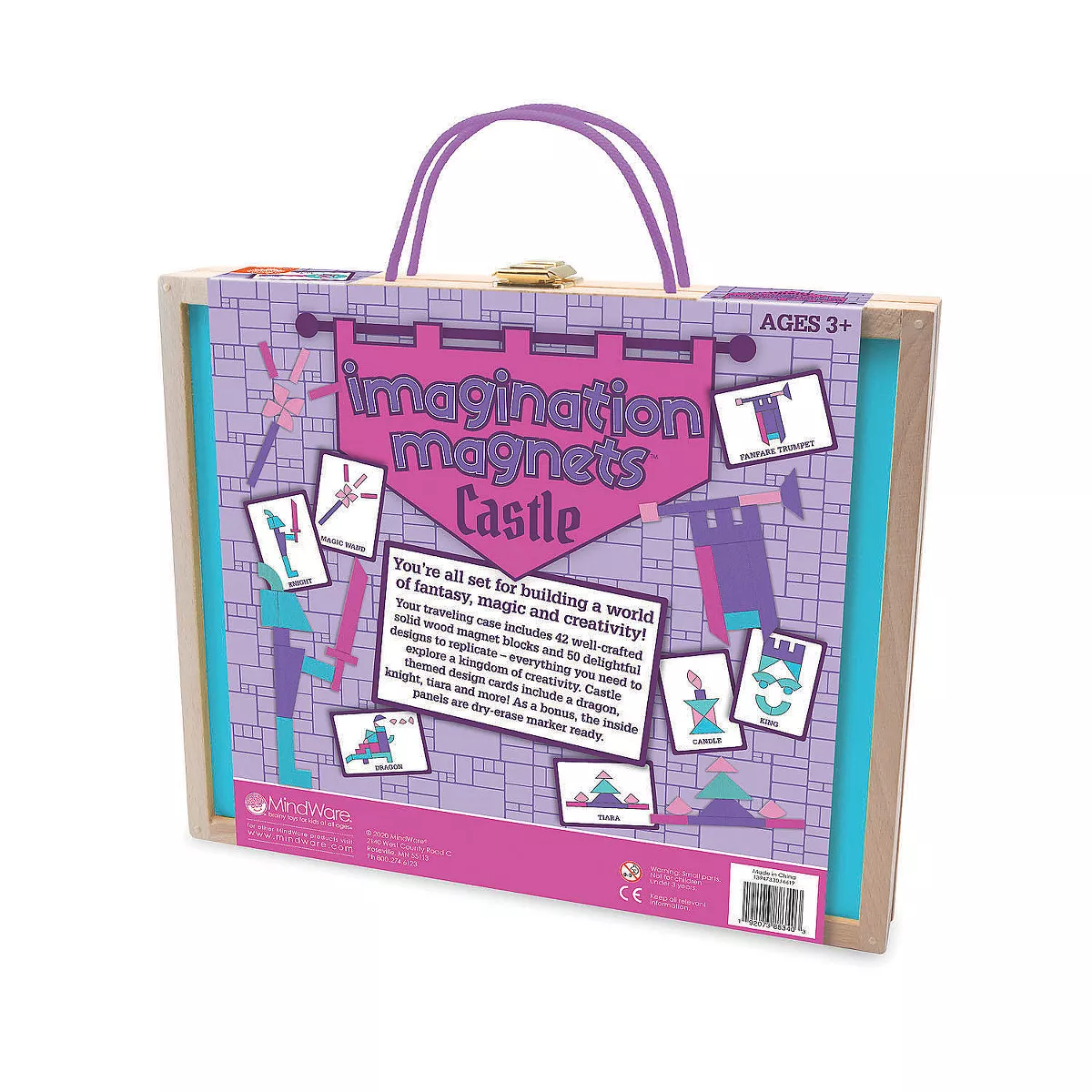 MindWare Imagination Magnets Castle - Early Learning - 67 Pieces