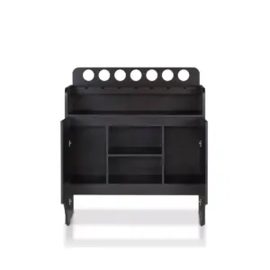 Belfi Wine Cabinet Espresso - HOMES: Inside + Out