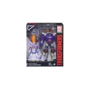 Galvatron and Nucleon Voyager Class | Transformers Generations Titans Return Action figures