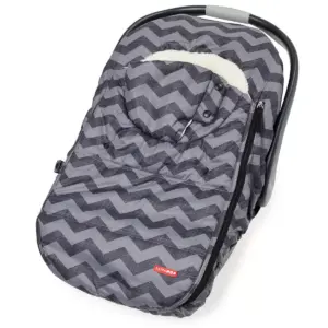 Skip Hop STROLL & GO Car Seat Cover - Tonal Chevron