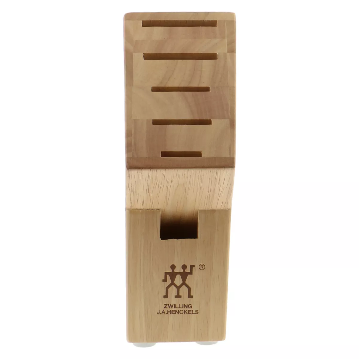 ZWILLING TWIN Rubberwood Studio Block 6 slots