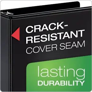 Cardinal XtraLife ClearVue Non-Stick Locking Slant-D Binder 6