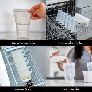 Zip Top Breast Milk Storage Set & Freeze Tray