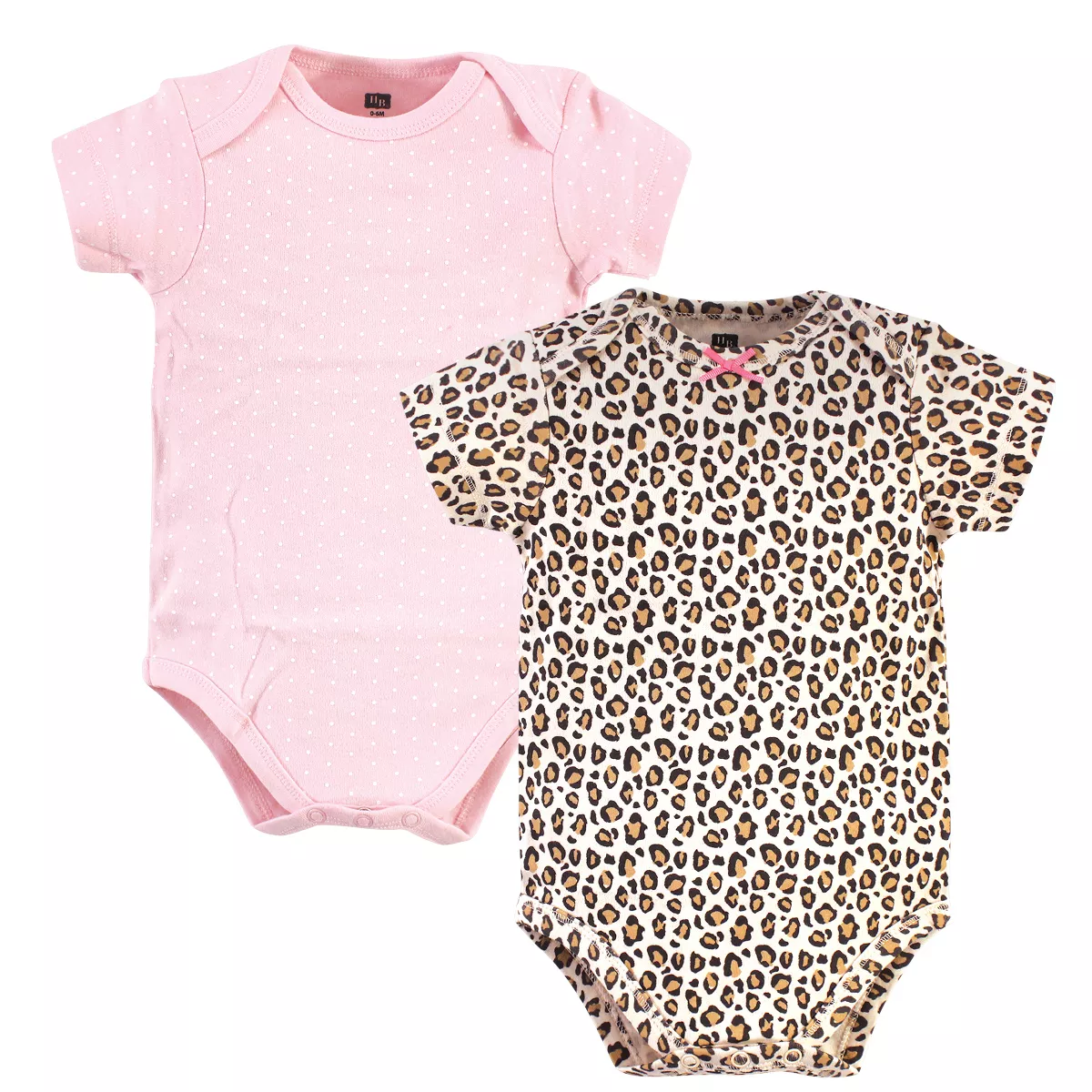 Hudson Baby Infant Girl Layette Start Set Baby Shower Gift 25pc, Prints Leopard, 0-6 Months