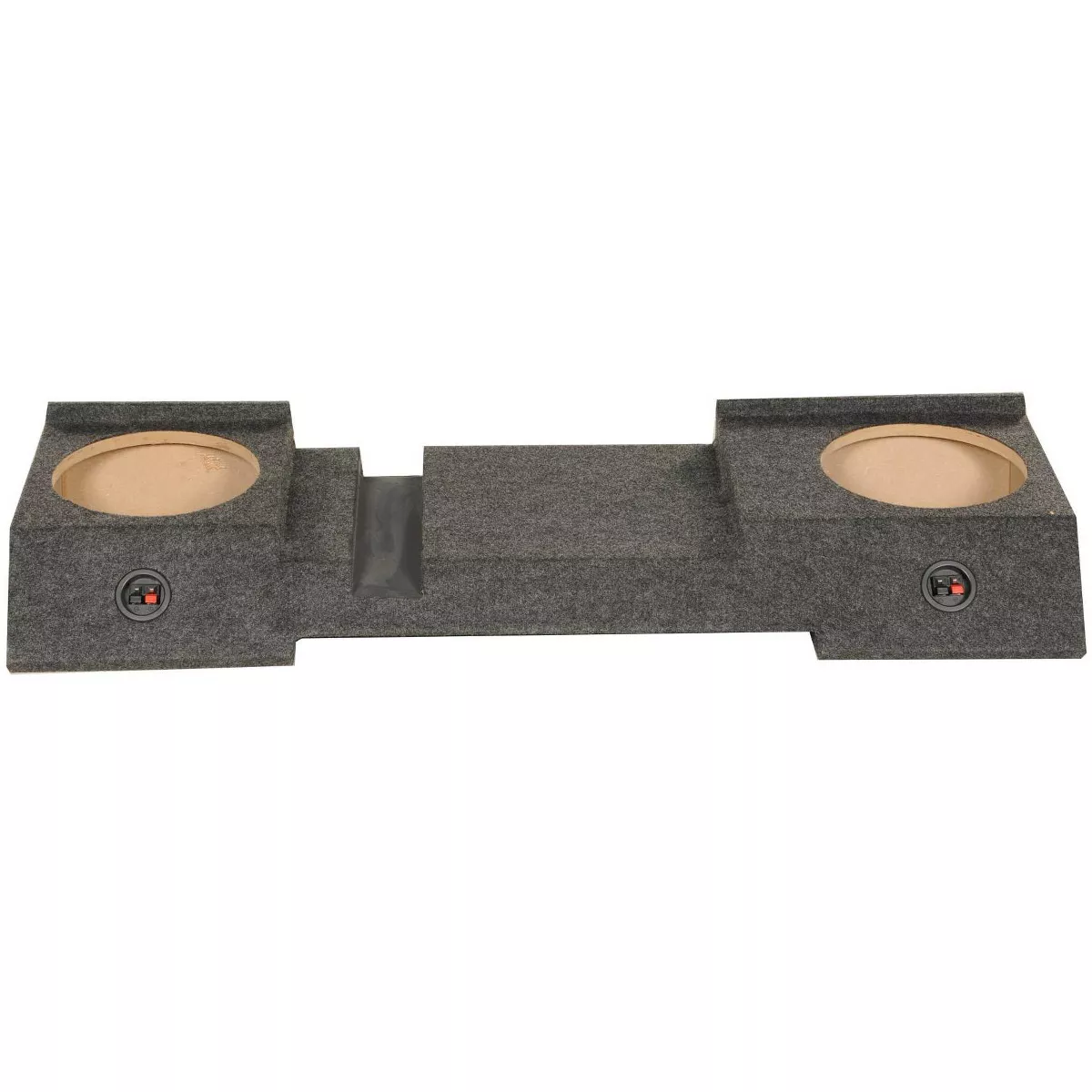 Q-POWER GMCAVALANCHE10DF GMC Avalanche Underseat Dual 10" Subwoofer Sub Box