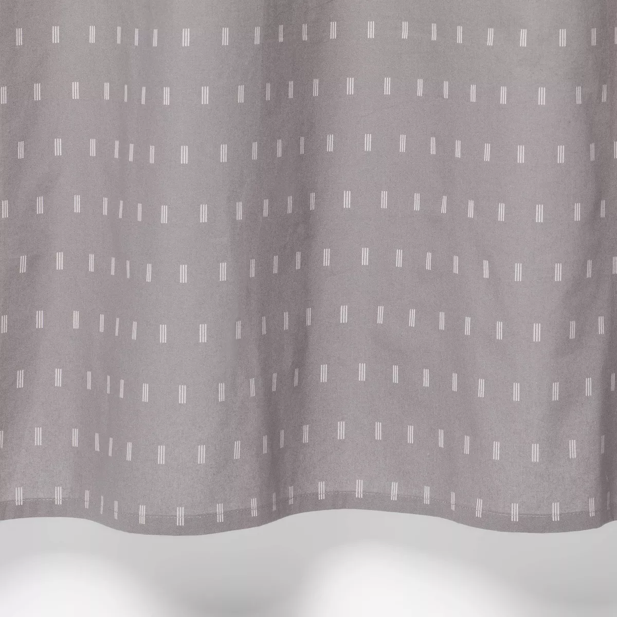 Geometric Shower Curtain Gray - Threshold™