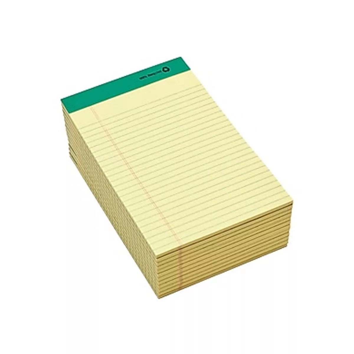 MyOfficeInnovations 100% Recycled Narrow Ruled Perforated Notepads Canary 5