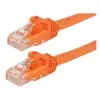 Monoprice Cat5e Ethernet Patch Cable - 2 Feet - Orange | Network Internet Cord - Snagless RJ45, Stranded, 350Mhz, UTP, Pure Bare Copper Wire, 24AWG -