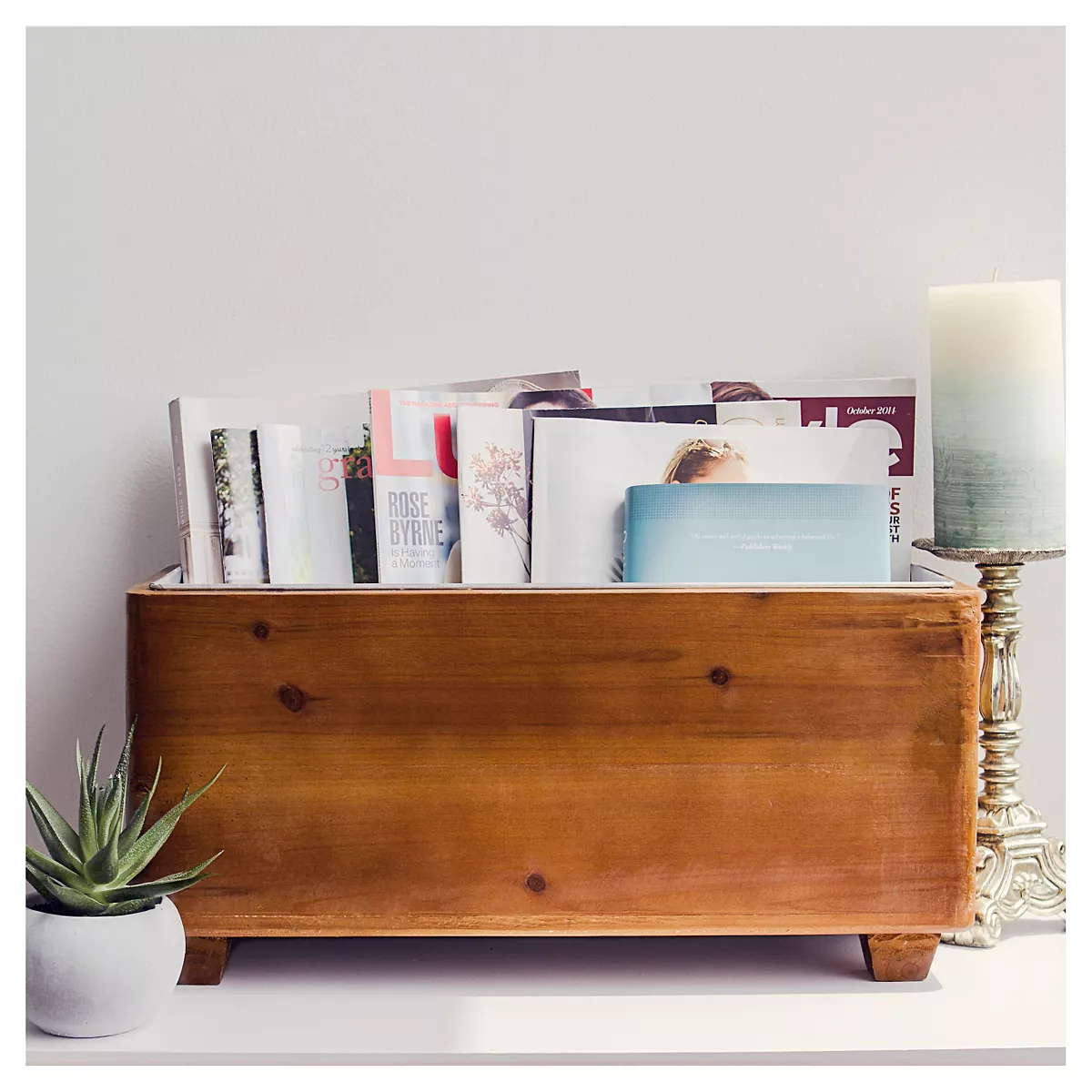 Cathy's Concepts Personalized Wooden Wine Trough