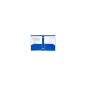 Mead Five Star 2 Pocket Plastic Folder (Color Will Vary)