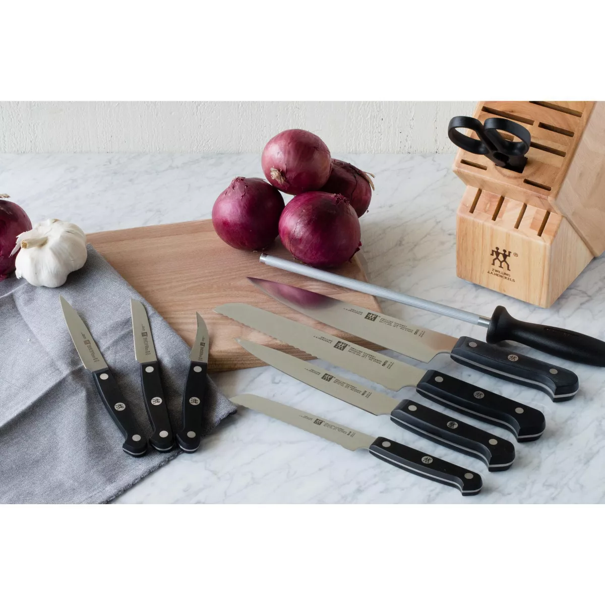 ZWILLING Gourmet 10-pc Knife Block Set