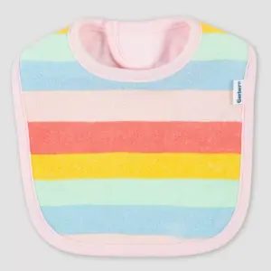 Gerber Baby Girls' 4pk Rainbow Bib