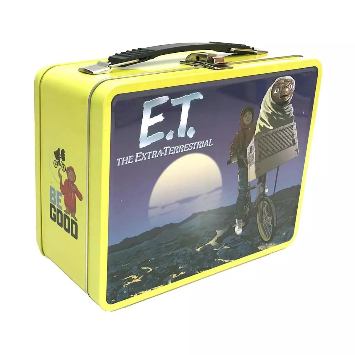 Factory Entertainment ET The Extra Terrestrial 8.5 x 6.5 x 4 Inch Retro Style Tin Tote